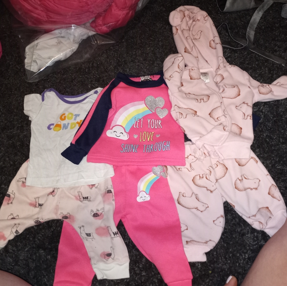 Baby girl lot